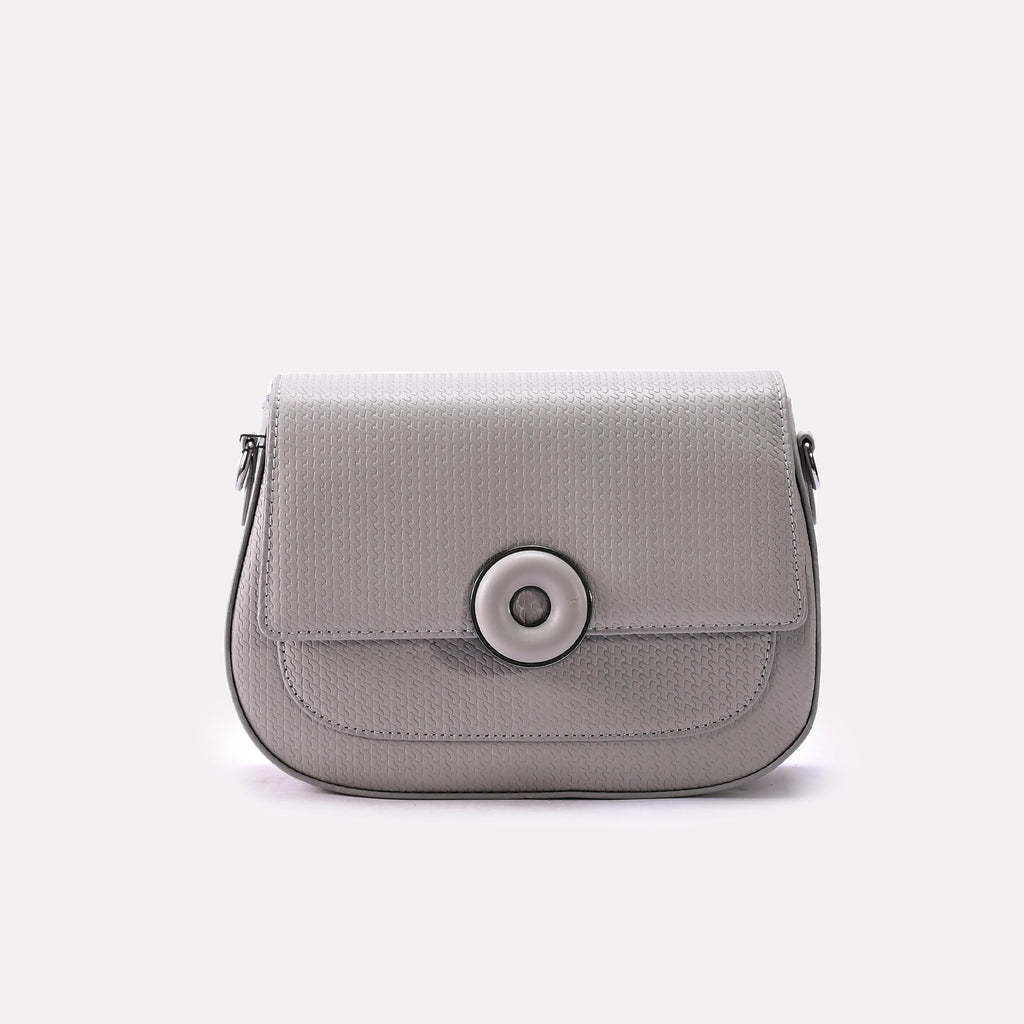 Casual Hand Bags Gray 0322181