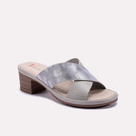 Gray Heel Slippers