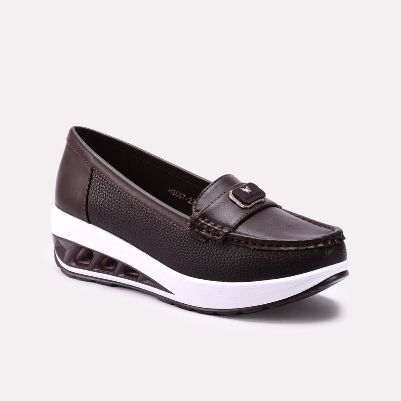 Moccasin Shoes Brown 0440983