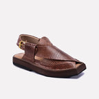 Brown Kaptan Peshawari Sandal 0140746