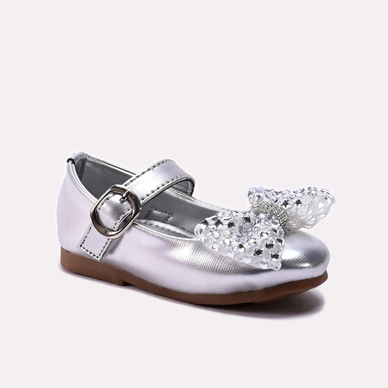 Baby Casual Pumps Silver 0710647