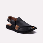 Kaptan Peshawri Sandal Black 0140992