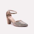 Bridal Court Shoes Fawn 0450046