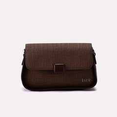 Casual Hand Bags Brown 0322186