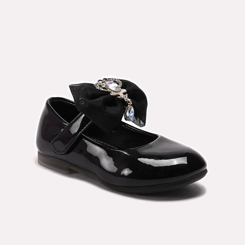 Girl Fancy Pumps Black 0710736