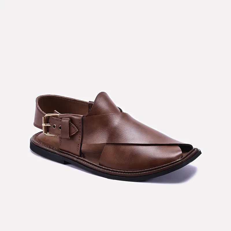 Brown Kaptan Peshawari Sandal 0141170