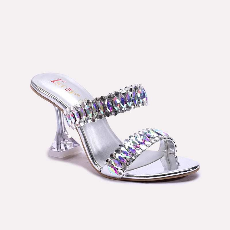 Silver Bridal Slippers 0412748