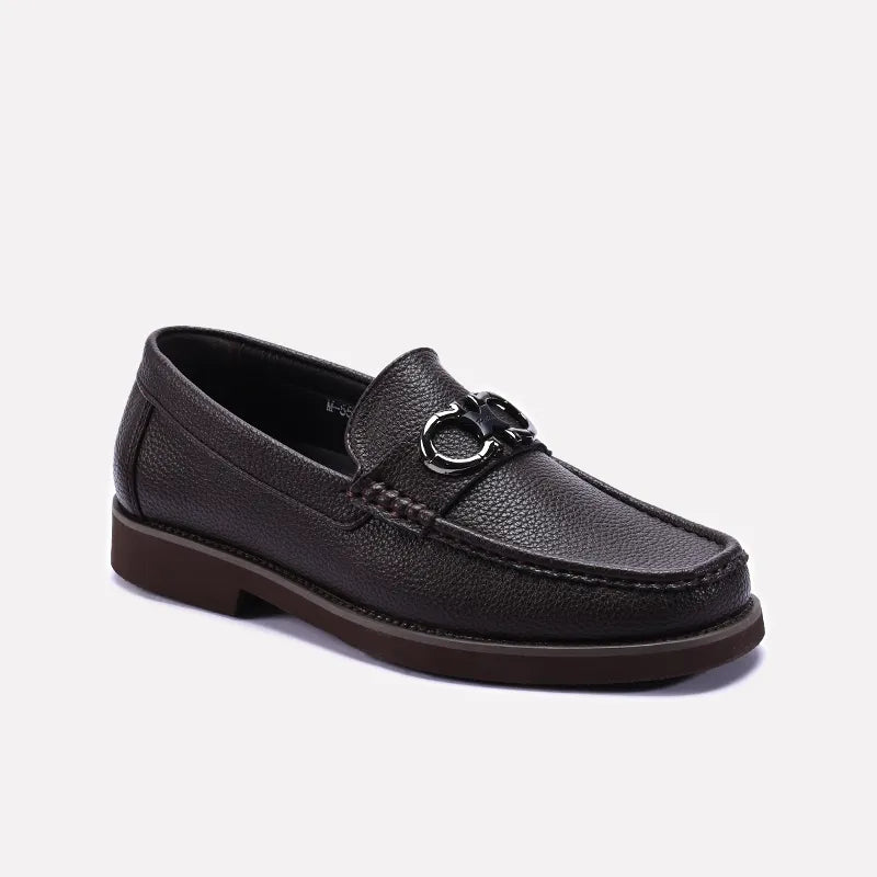 Brown Loafer Shoes 0130977