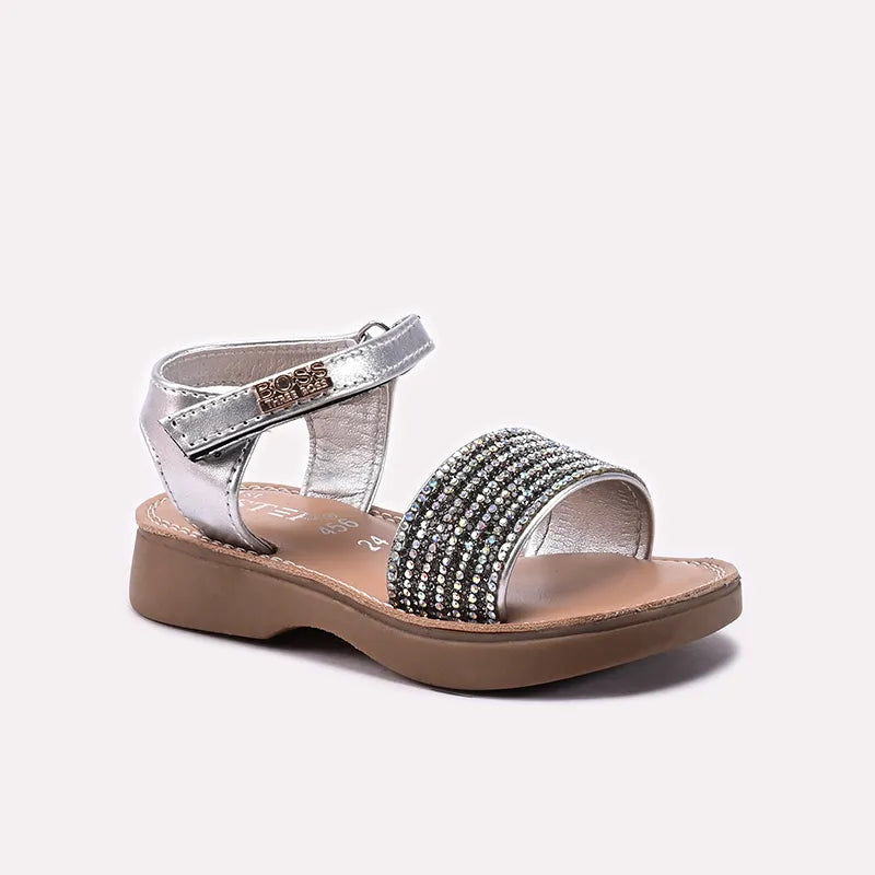 Silver Casual Sandal 0720808