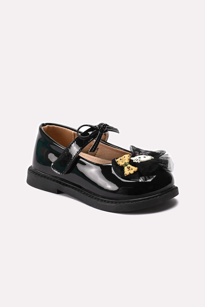 Girl Casual Pumps Black 0710740
