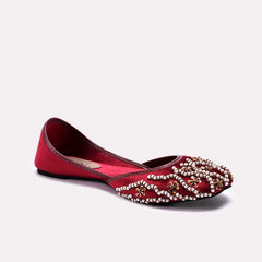 Fancy Khussa Maroon 0460019