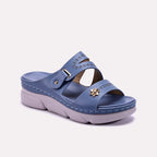 Blue Comfy Casual Slippers 0412929