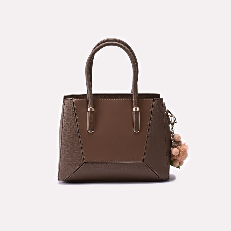 Casual Shoulder Bag Light Brown 0331772