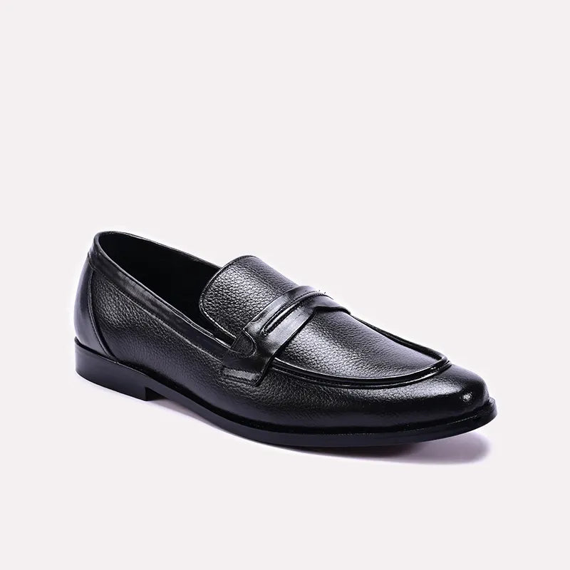 Black Slip On Formal Shoes 0110879
