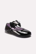 Girl Fancy Pumps  Black 0710749