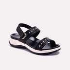 Black Comfy Casual Sandals 0421520