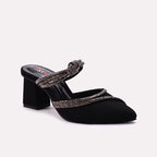 Fancy Court Shoes Black 0450107