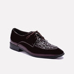Tyndale Glossy Maroon Derby Shoes 0111302