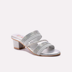 Baby Fancy Slipper Silver 0730370