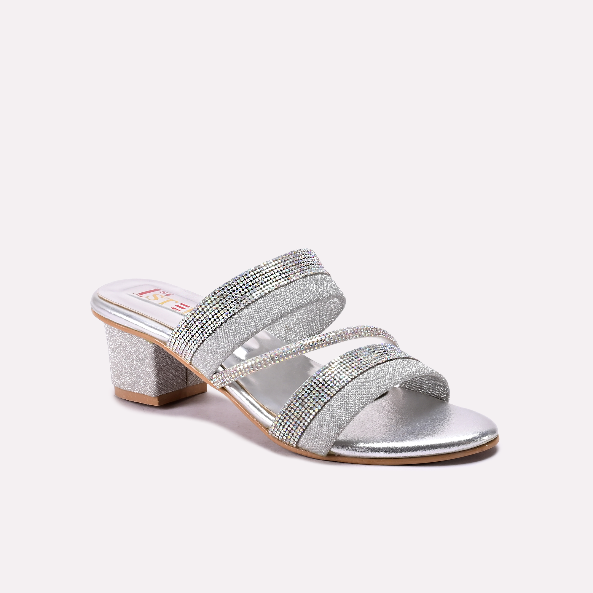 Baby Fancy Slipper Silver 0730370