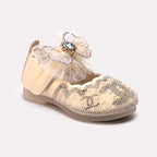 Girl Fancy Pumps Fawn 0710722