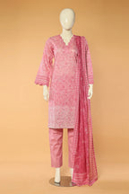 Blush 3 Pc Printed Lawn Suit 15D0098