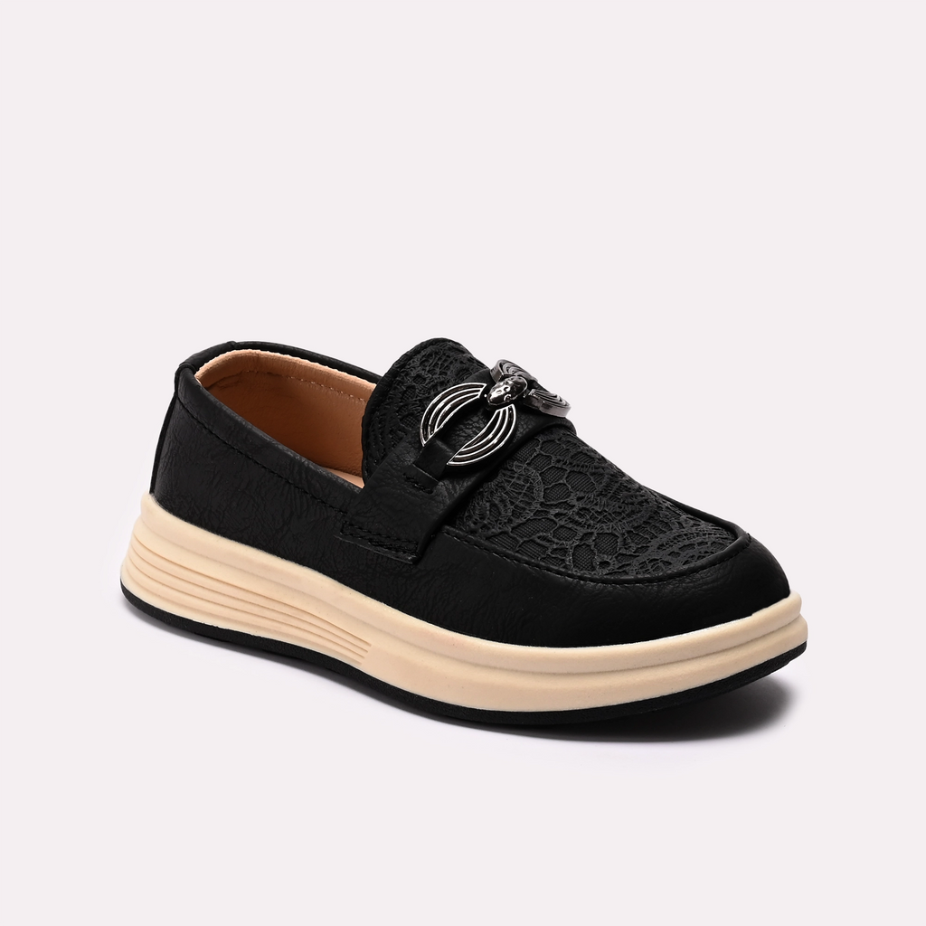 Boy Loafer Shoes Black 0640193