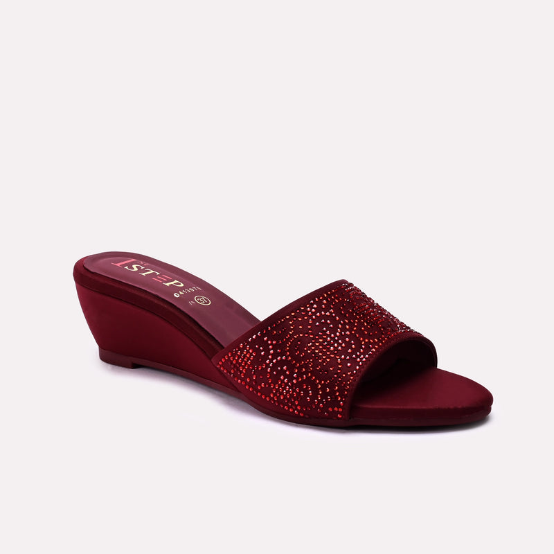 Fancy Slipper Maroon 0413979