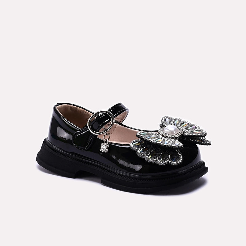 Baby Fancy Pumps Black 0710608