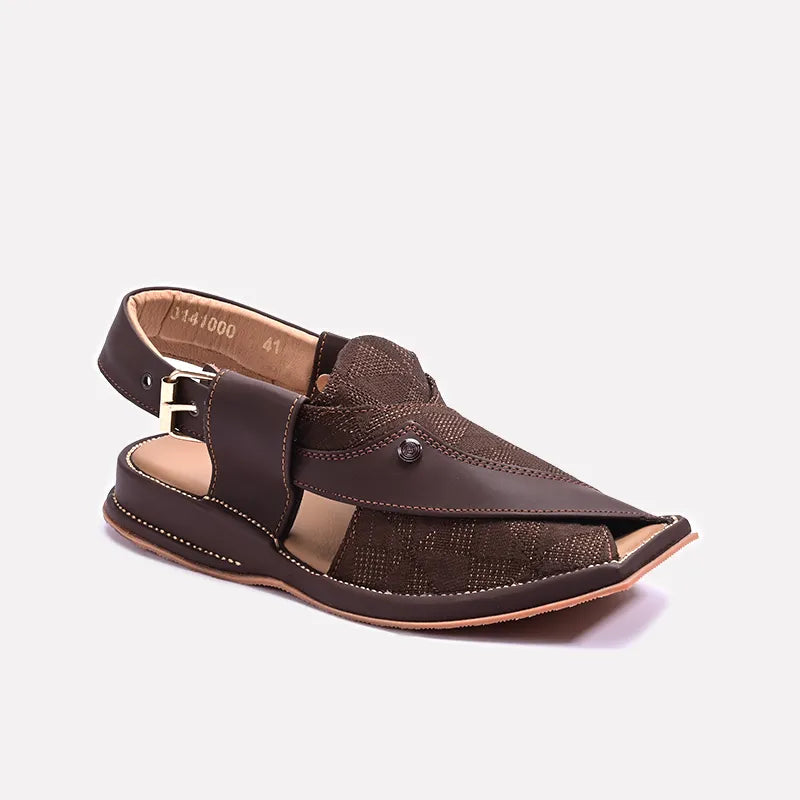 Kaptan Peshawari Sandal  Brown 0141000