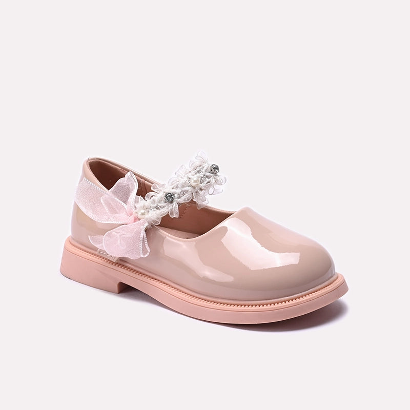 Girl Fancy Pumps Pink 0710706