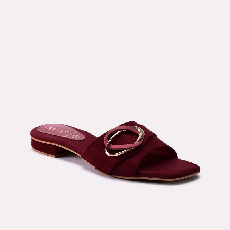 Casual Slipper Maroon 0413546