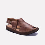Brown Kaptan Peshawari Sandal 0140173
