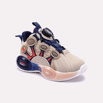 Blue Automatic Lace Shoes For Boys 0650537