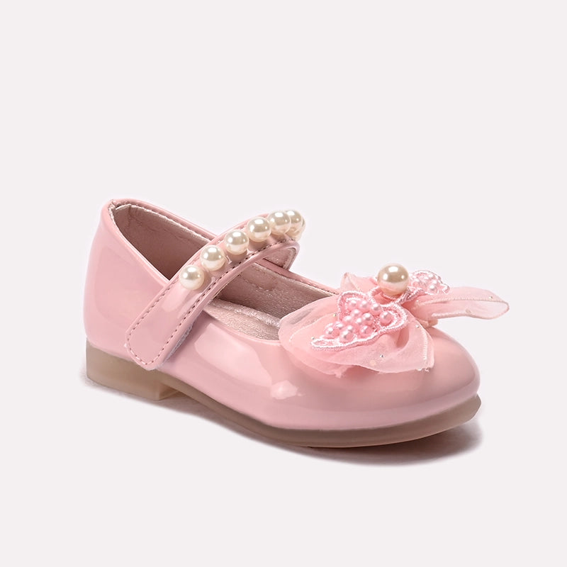 Girl Fancy Pumps Pink 0710737