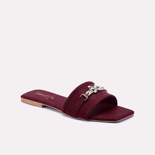 Fancy Slipper Maroon 0412819