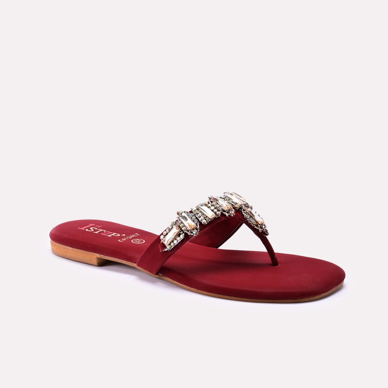 Fancy Slipper Maroon 0413482