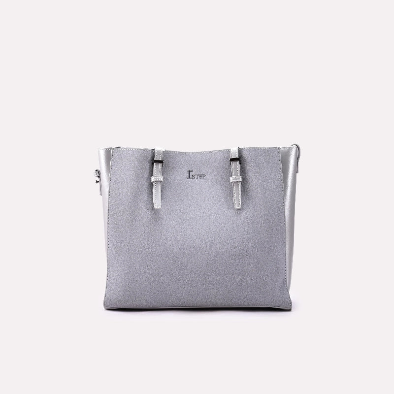 Casual Shoulder Bags Gray 0331502