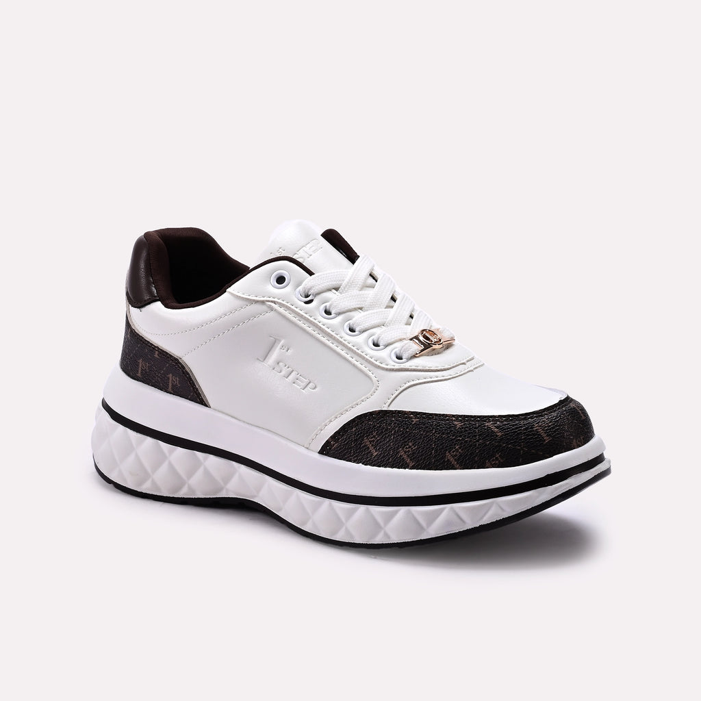 Women Sneaker Shoes Brown 0440917