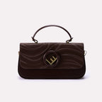 Casual Hand Bags Brown 0322156