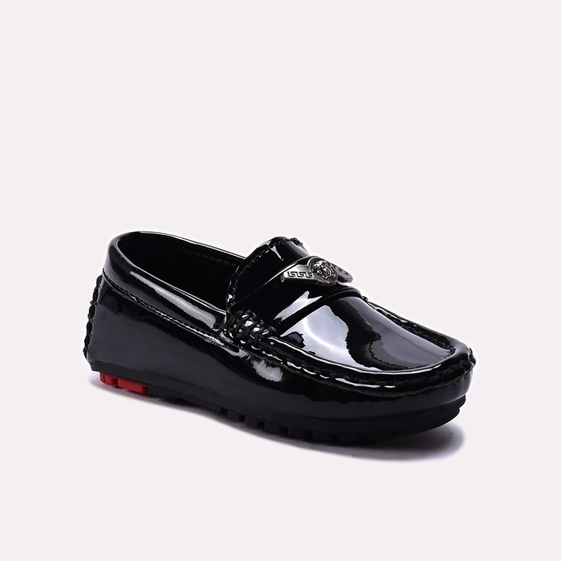 Boy Loafer Shoes Black 0610564