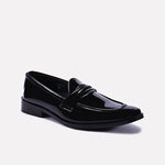 Noble Black Glossy Formal Loafers 0111138