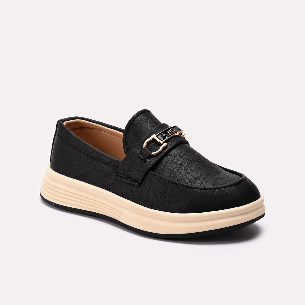 Boy Loafer Shoes Black 0640190