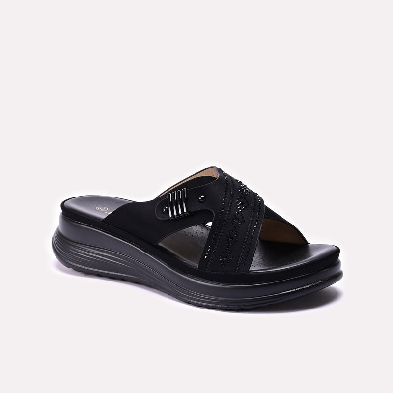 Casual Slipper Black 0414034