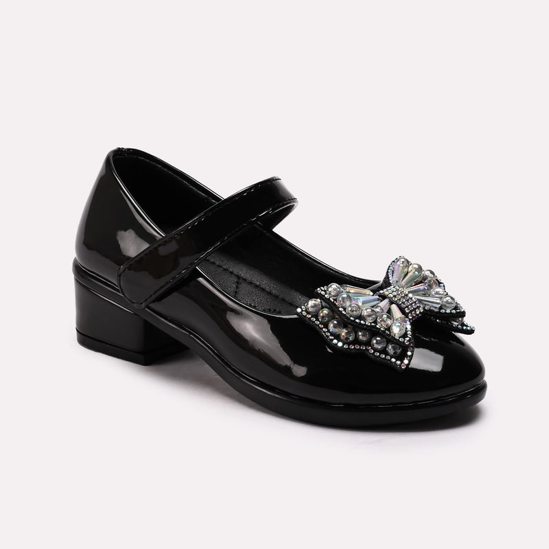 Girl Fancy Pumps Black 0710724