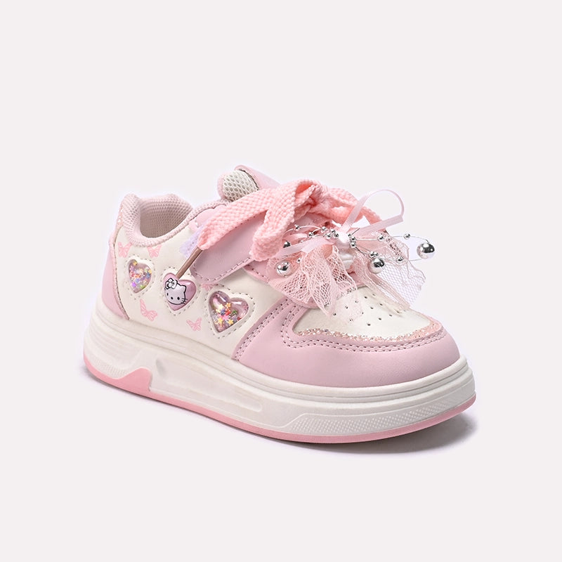 Girl Jogger Shoes Pink 0750588