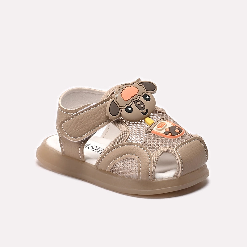 Boy Casual Sandal Fawn 0621367