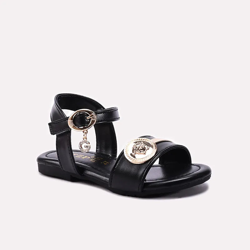 Black Casual Sandal 0720812