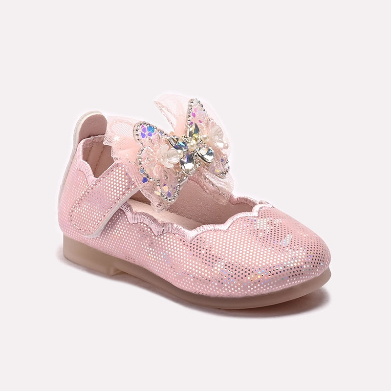 Girl Fancy Pumps Pink 0710738