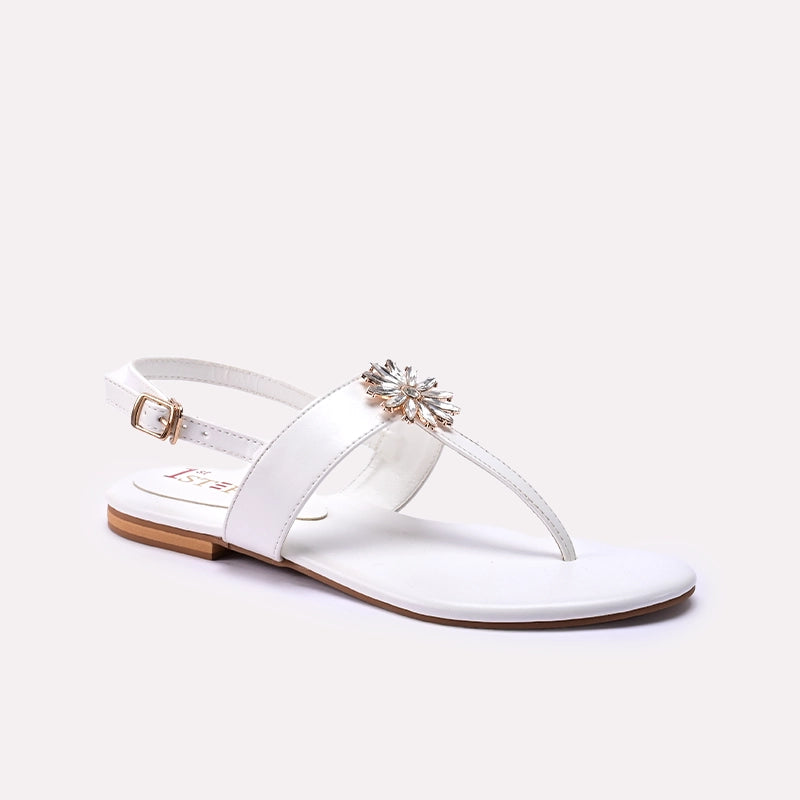 Fancy Sandal White 0421630